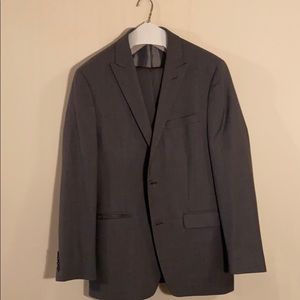 Slim Fit Gray Suit